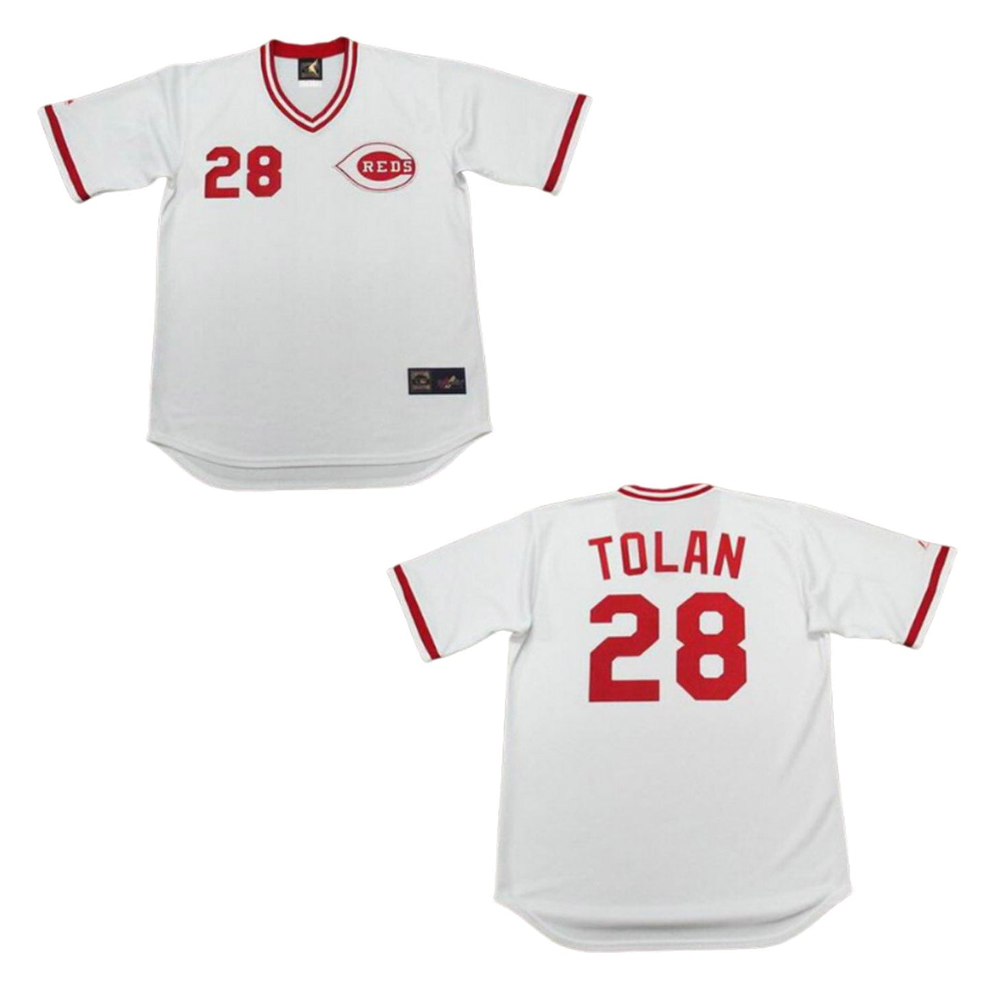 Baseball Bobby Tolan Cincinnati Reds 28 Jersey