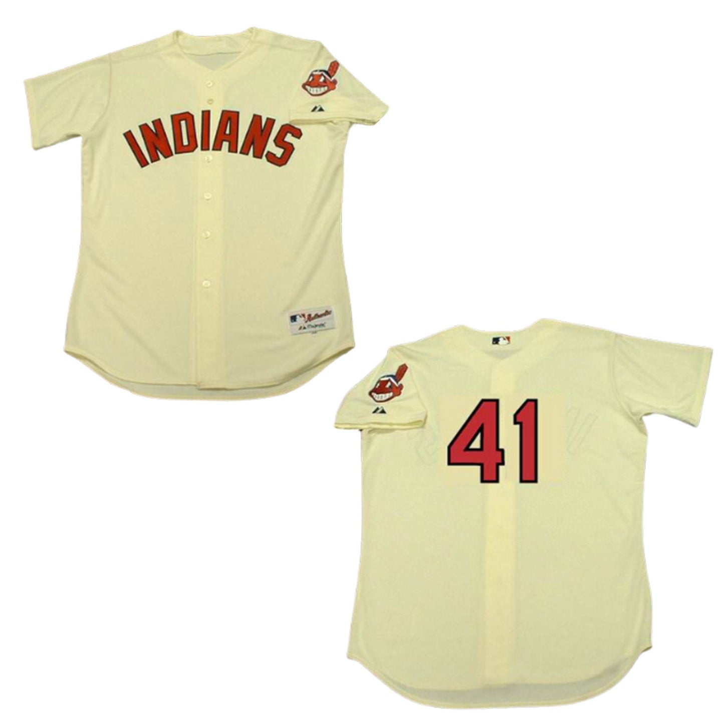 Baseball Carlos Santana Cleveland Indians 41 Jersey