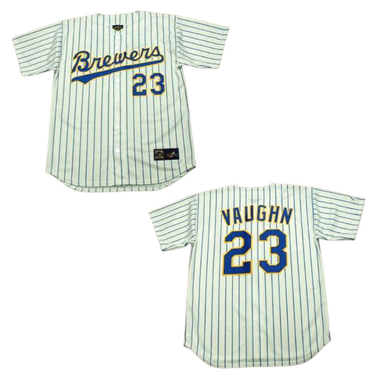 Baseball Greg Vaughn Milwaukee Brewers 23 Jersey