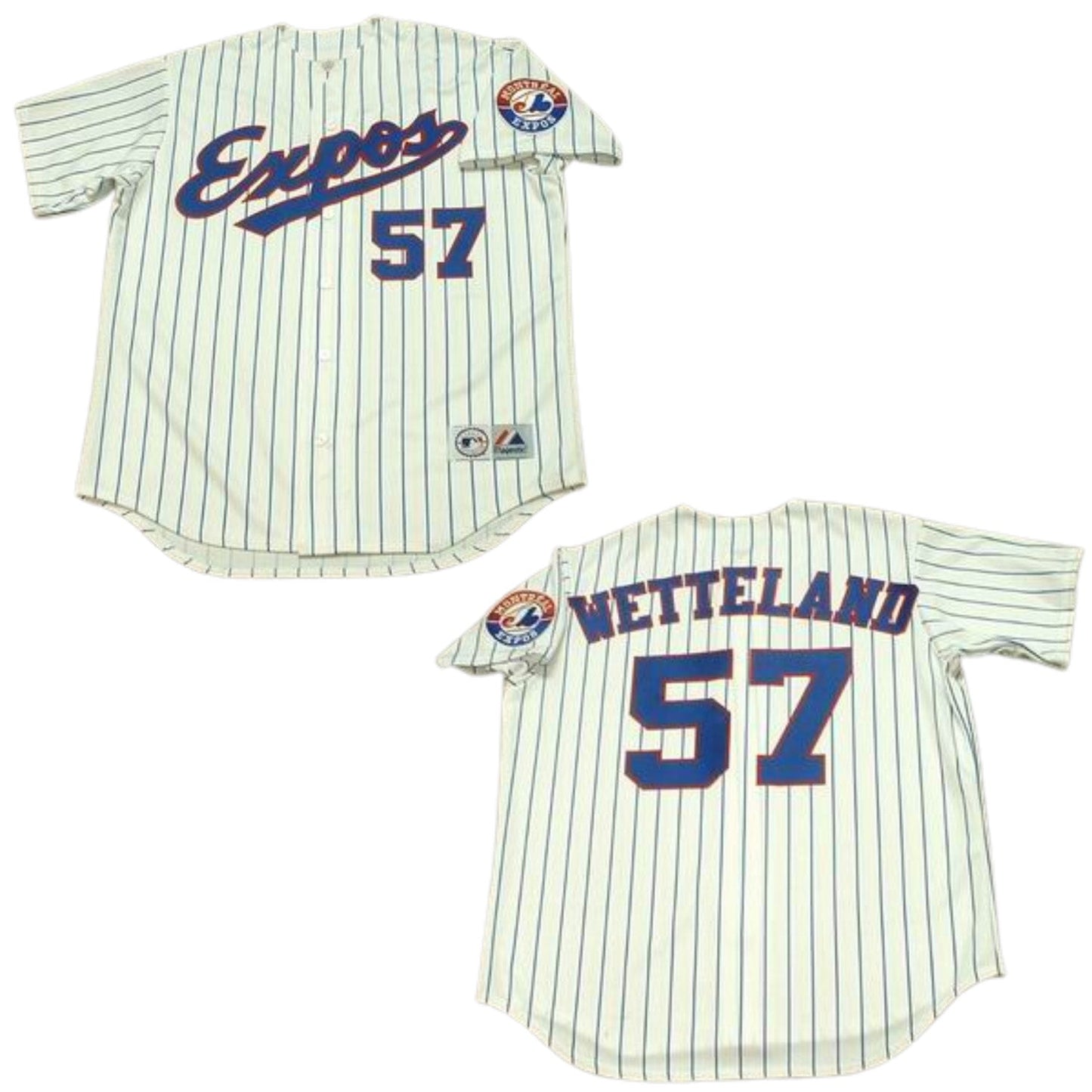 Baseball John Wetteland Montreal Expos 57 Jersey