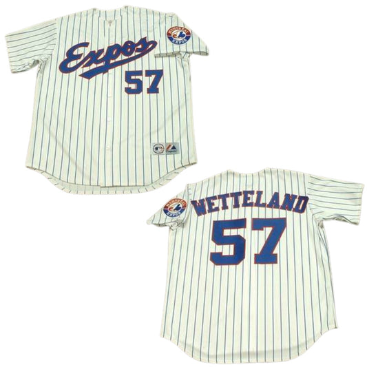 Baseball John Wetteland Montreal Expos 57 Jersey