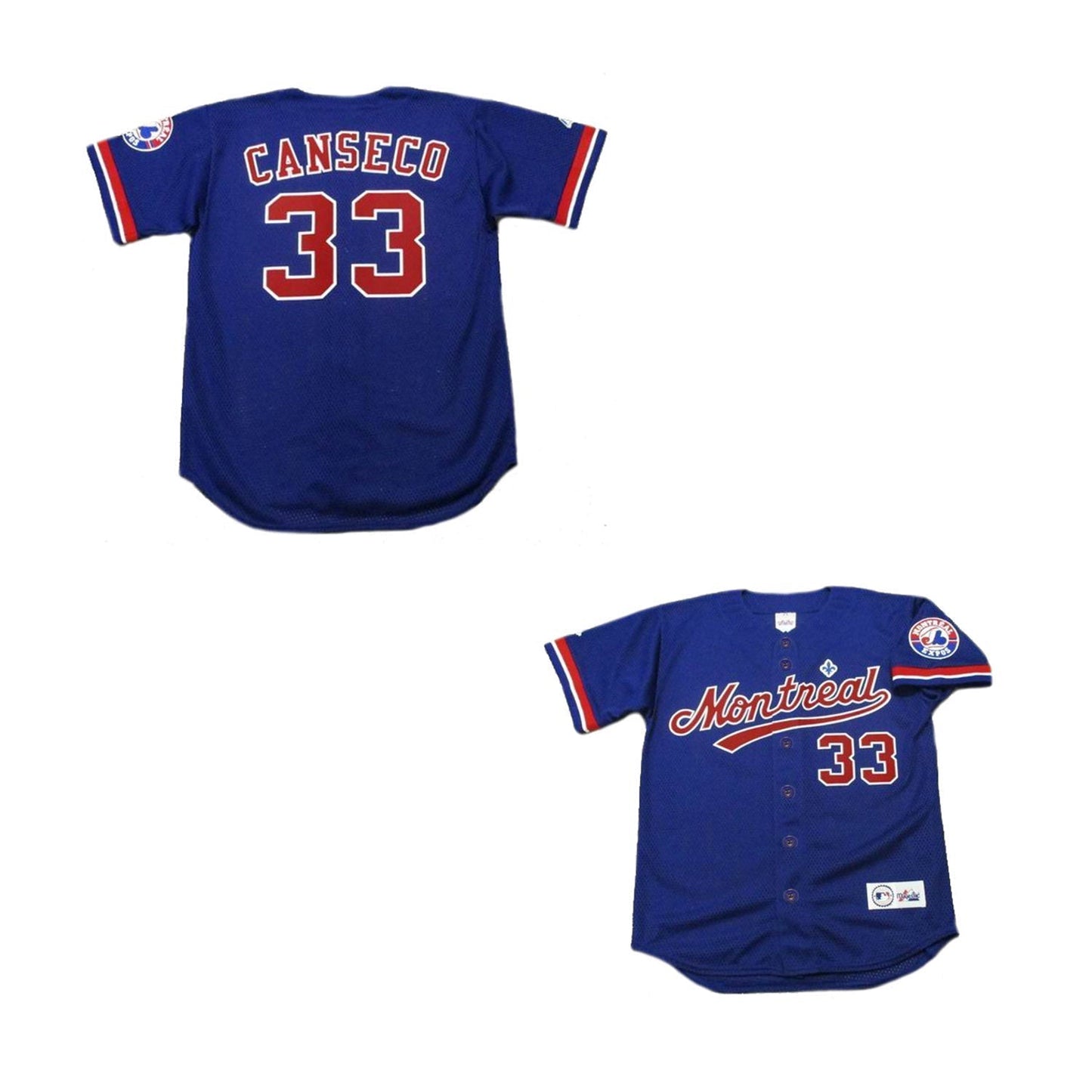 Baseball Jose Canseco Montreal Expos 33 Jersey