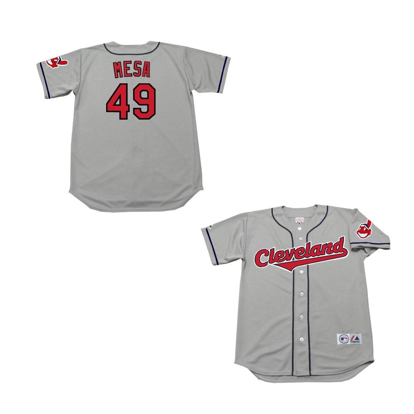 Baseball Jose Mesa Cleveland Indians 49 Jersey