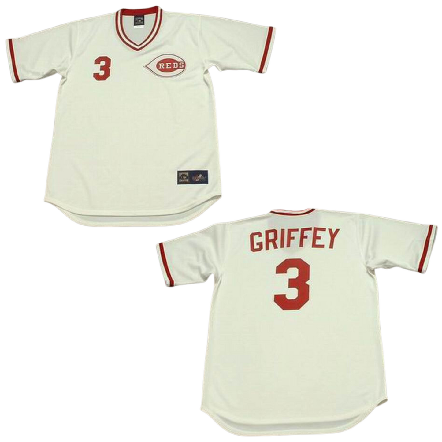 Baseball Ken Griffey Jr Cincinnati Reds 3 Jersey