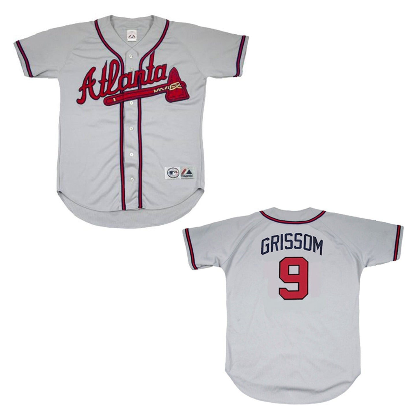 Baseball Marquis Grissom Atlanta Braves 9 Jersey