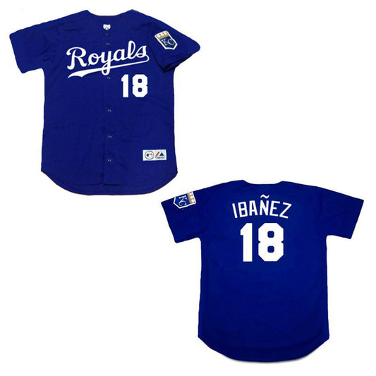 Baseball Raul Ibanez Kansas City Royals 18 Jersey