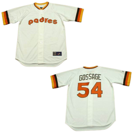 Baseball Rich Gossage San Diego Padres 54 Jersey