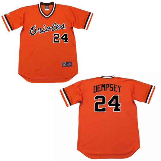 Baseball Rick Dempsey Baltimore Orioles 24 Jersey