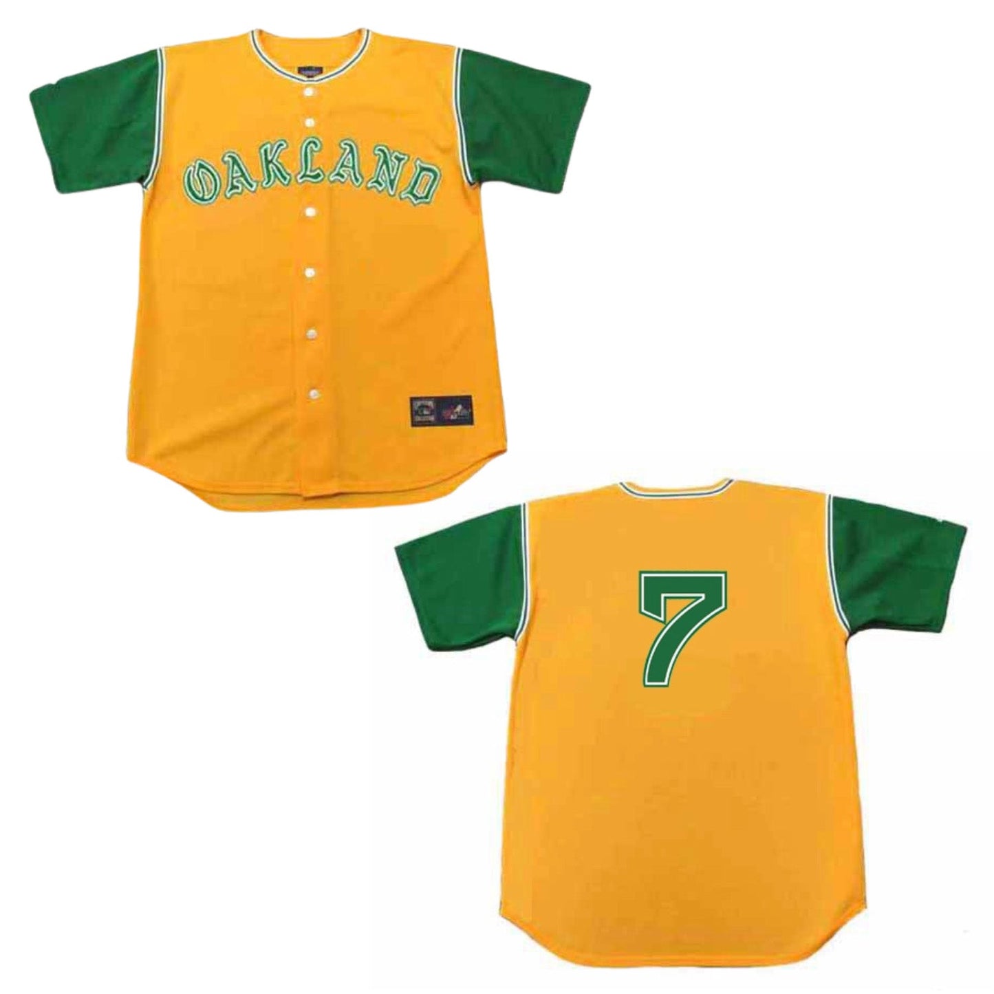 Baseball Rick Monday Oakland Athletics 7 Jersey