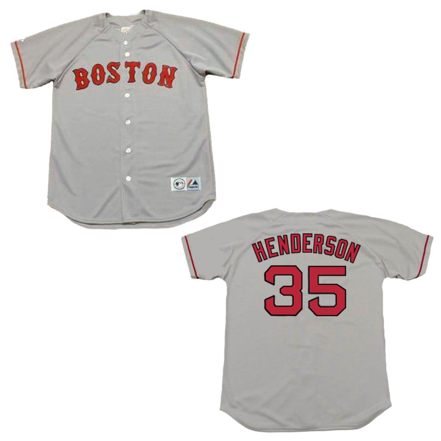 Baseball Rickey Henderson Boston Red Sox 35 Jersey
