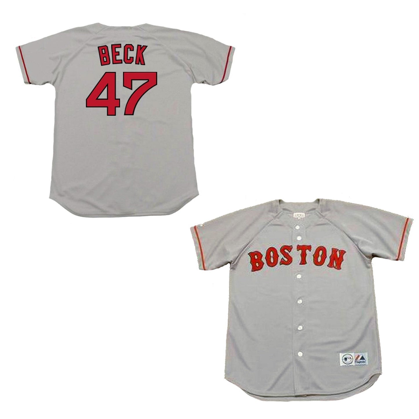 Baseball Rod Beck Boston Red Sox 47 Jersey