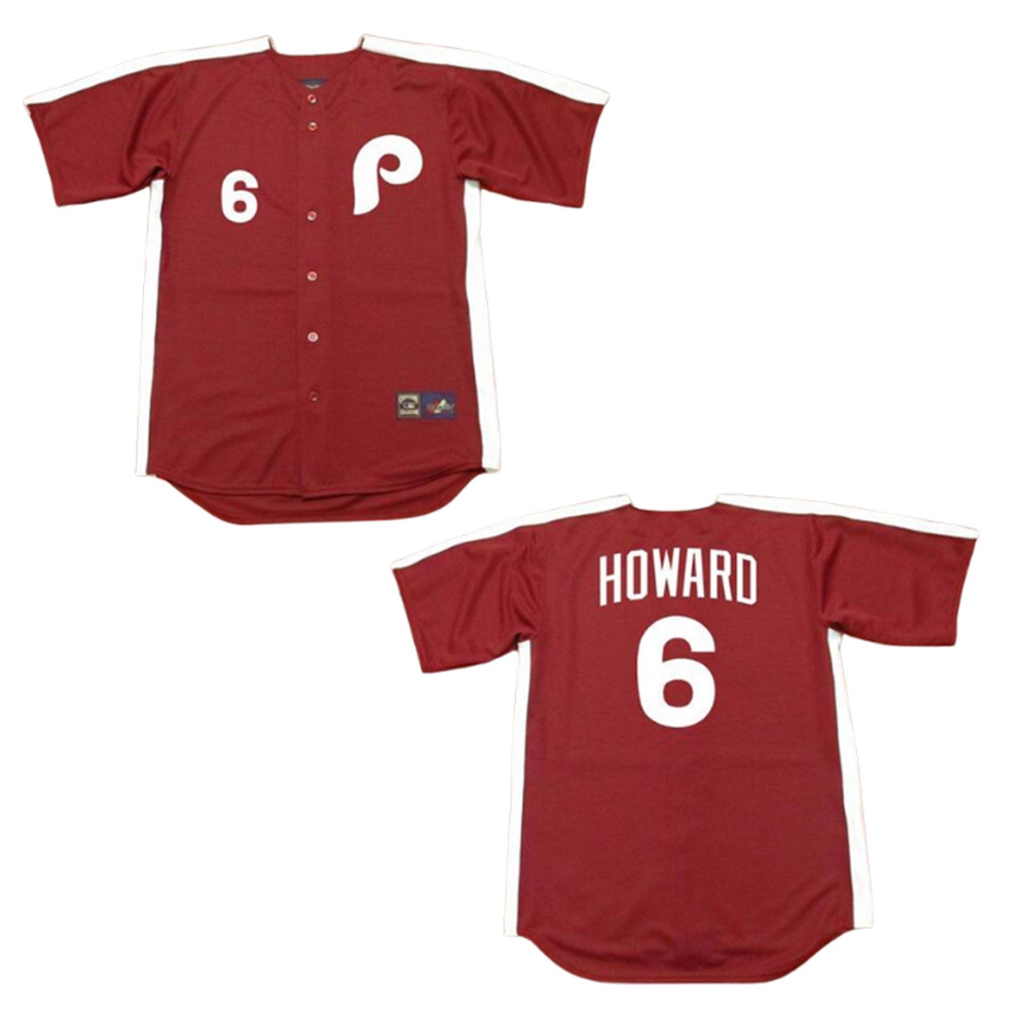 Baseball Ryan Howard Philadelphia Phillies 6 Jersey