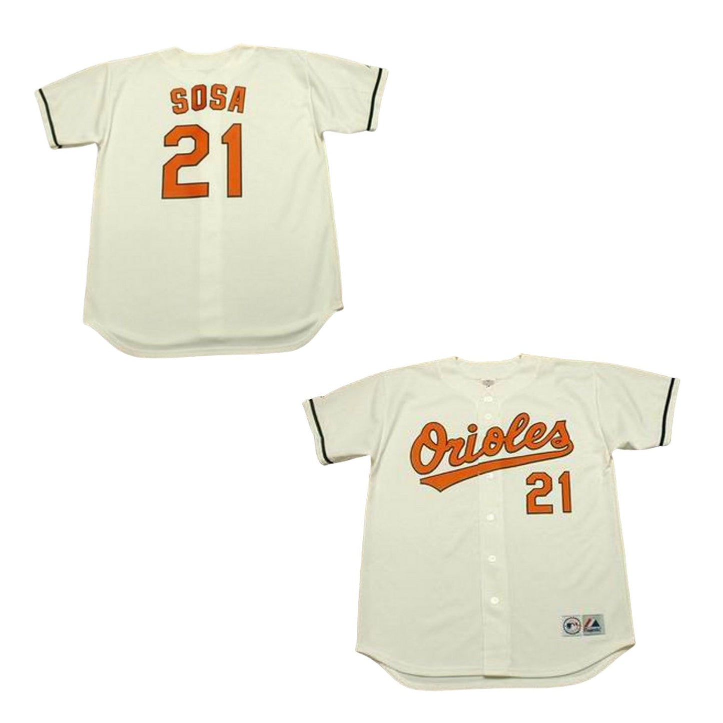 Baseball Sammy Sosa Baltimore Orioles 21 Jersey