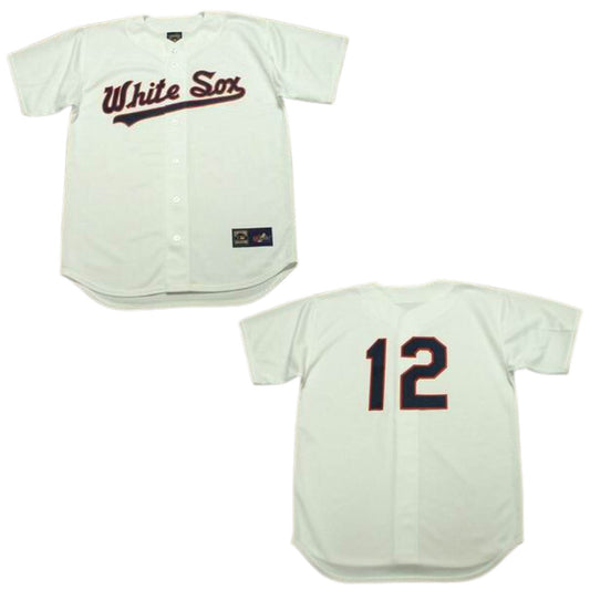 Baseball Steve Lyons Chicago White Sox 12 Jersey