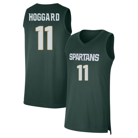 NCAAB A.J. Hoggard Michigan State Spartans 11 Jersey