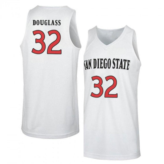 NCAAB Aaron Douglass San Diego State Aztecs 32 Jersey