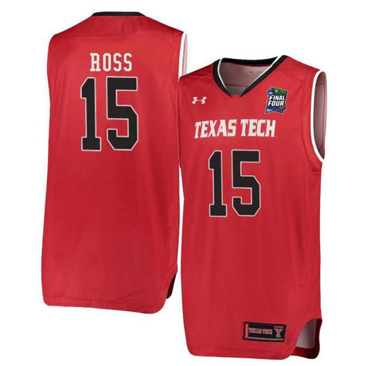 NCAAB Aaron Ross Texas Tech Red Raiders 15 Jersey