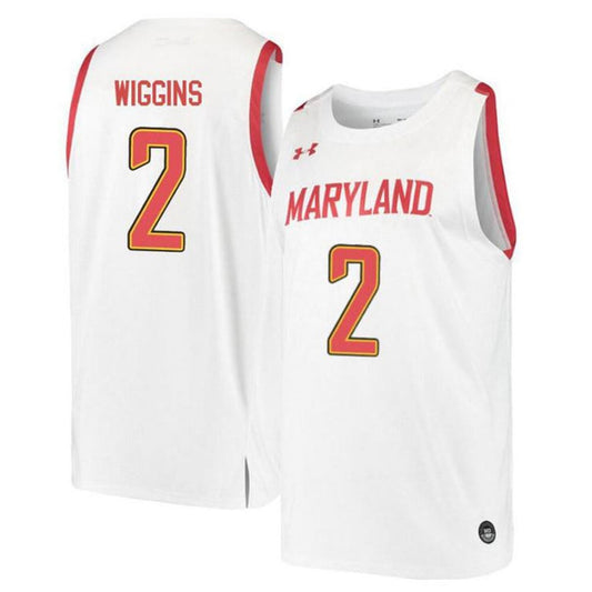 NCAAB Aaron Wiggins Maryland Terrapins 2 Jersey