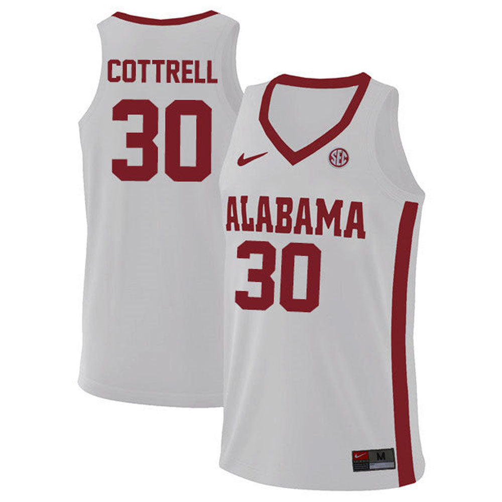 NCAAB Adam Cottrell Alabama Crimson Tide 30 Jersey
