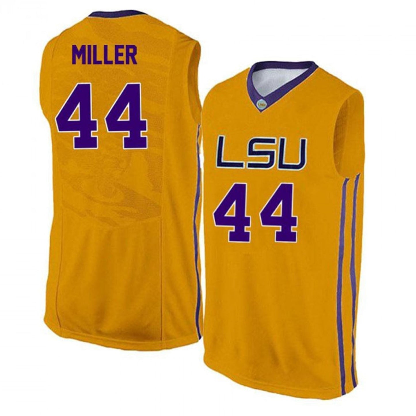 NCAAB Adam Miller LSU Tigers 44 Jersey