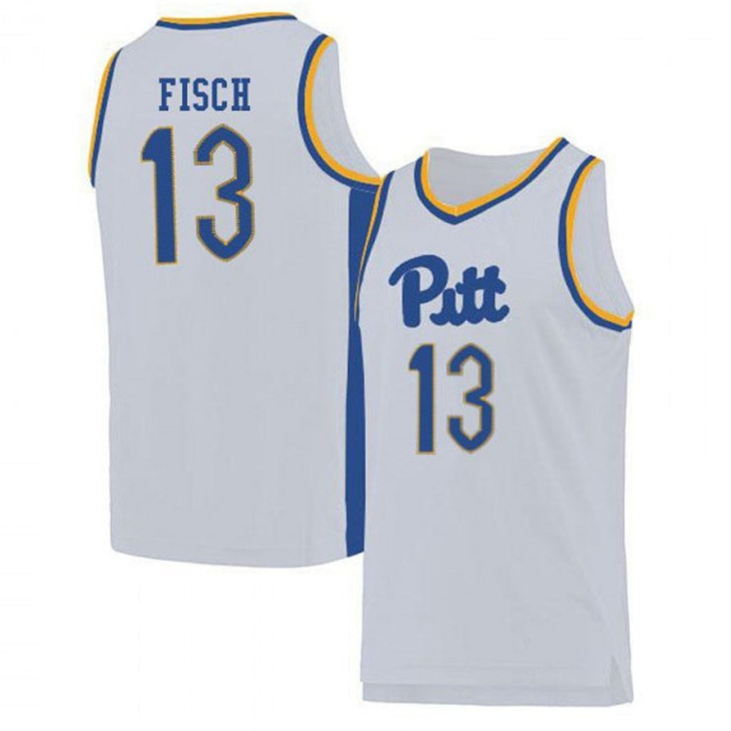 NCAAB Aidan Fisch Pittsburgh Panthers 13 Jersey