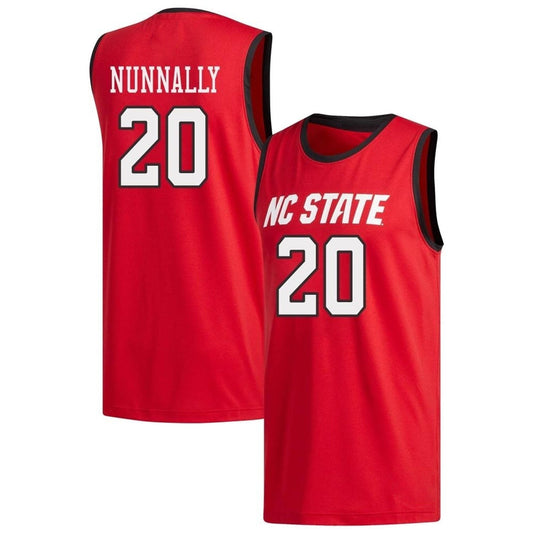 NCAAB Alex Nunnally NC State Wolfpack 20 Jersey