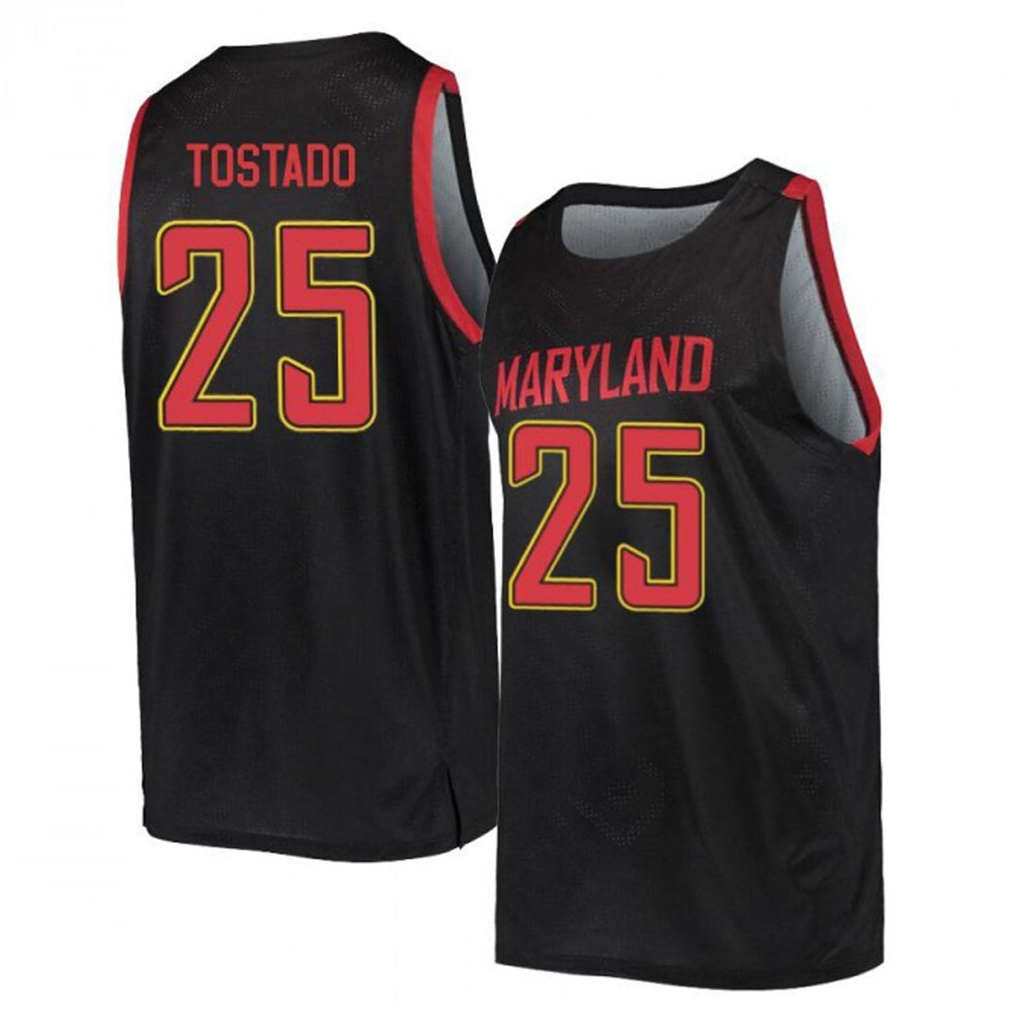 NCAAB Alex Tostado Maryland Terrapins 25 Jersey