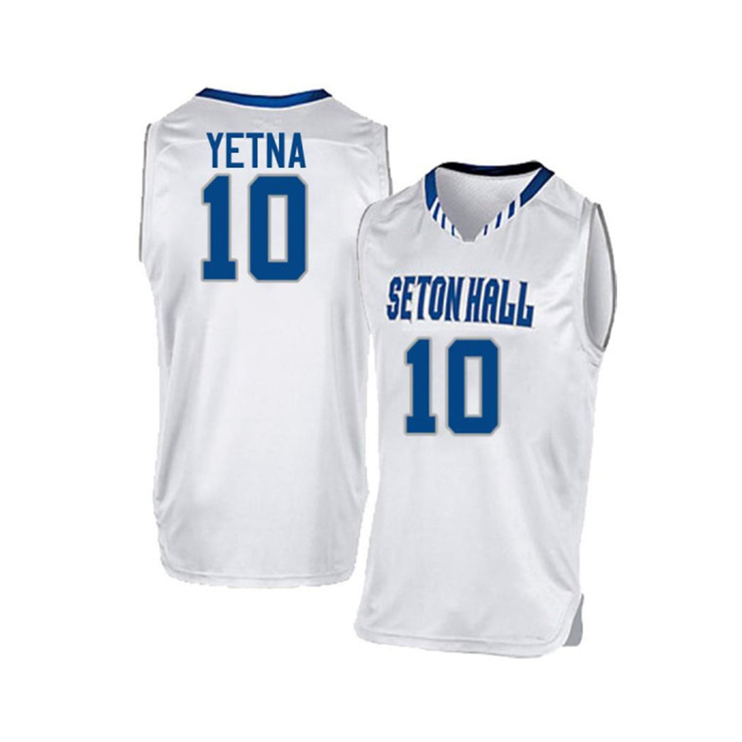 NCAAB Alexis Yetna Seton Hall Pirates 10 Jersey