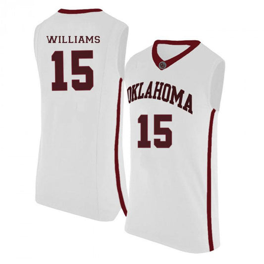 NCAAB Alondes Williams Oklahoma Sooners 15 Jersey