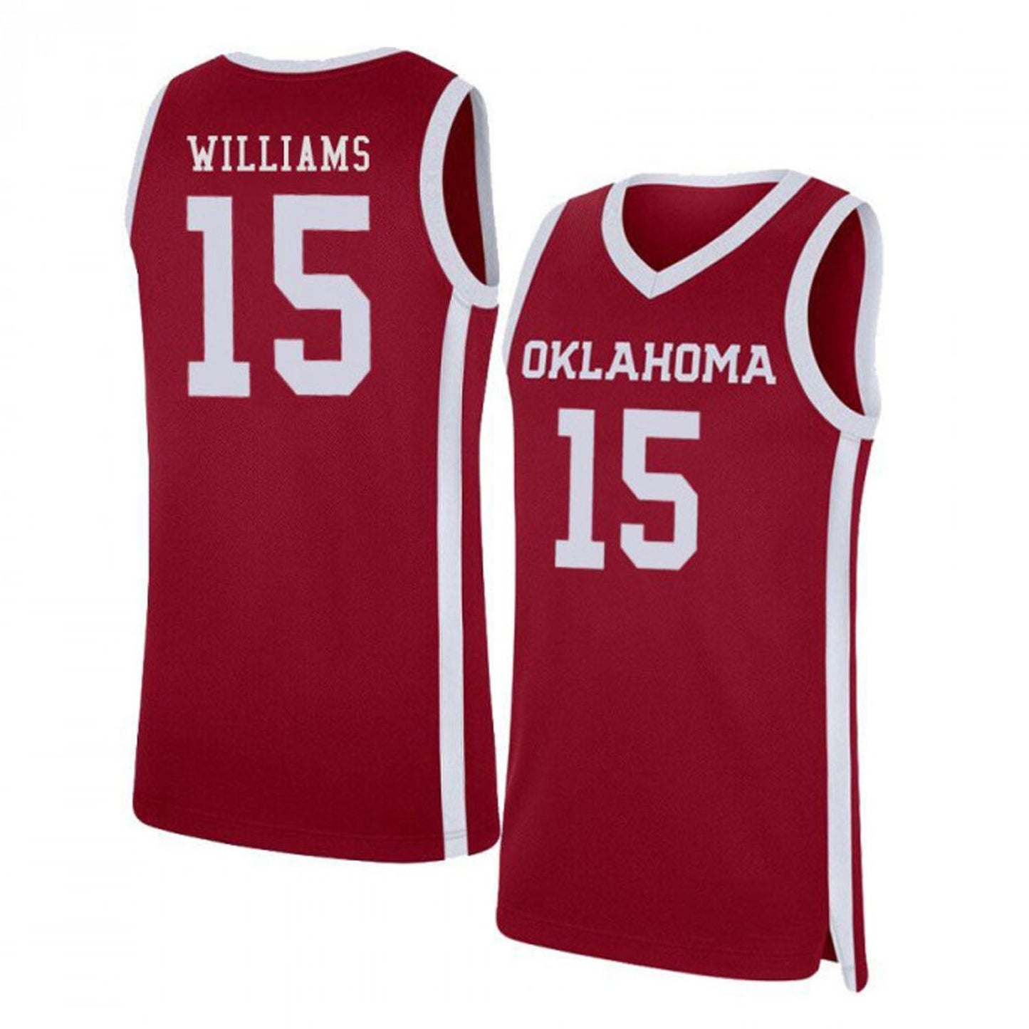 NCAAB Alondes Williams Oklahoma Sooners 15 Jersey