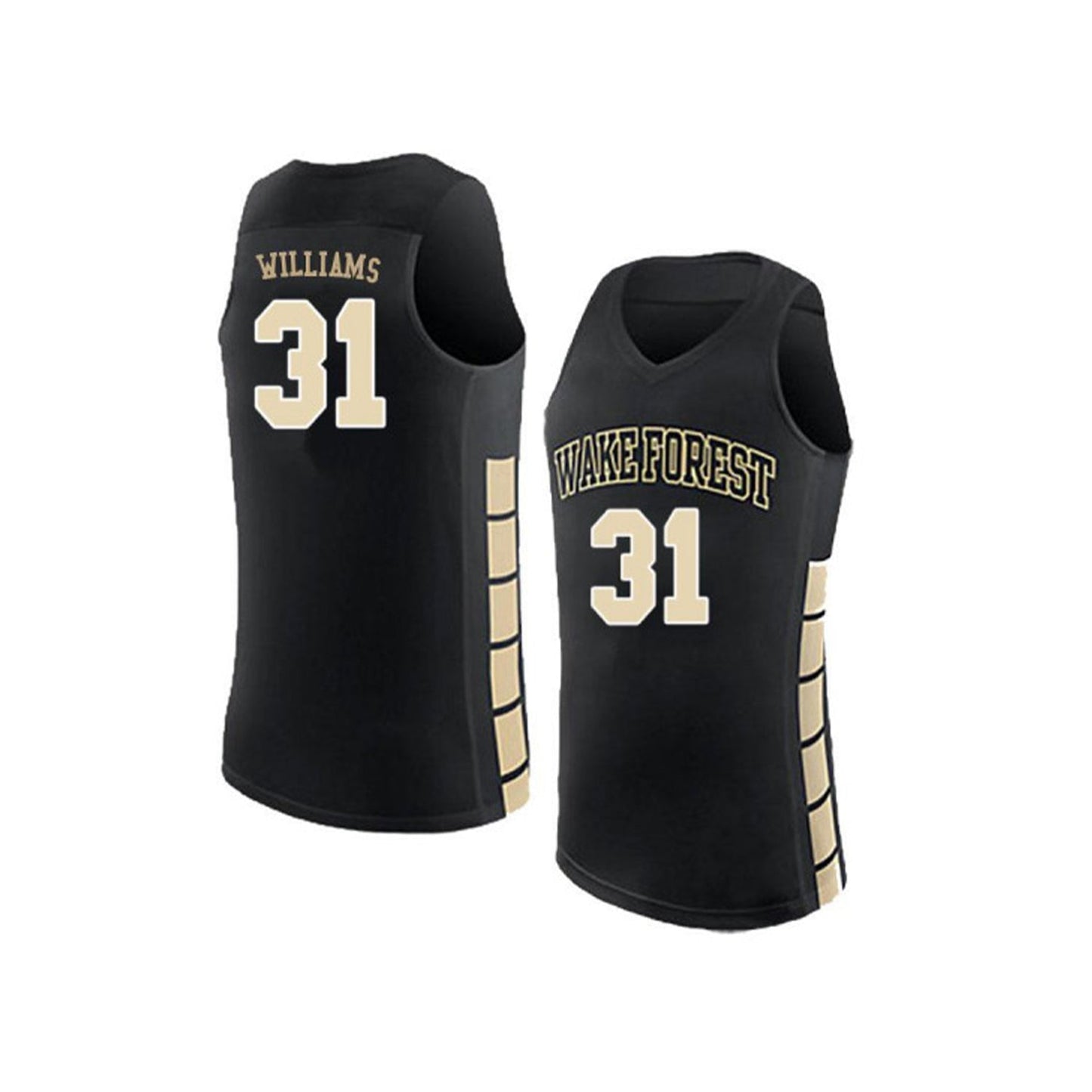 NCAAB Alondes Williams Wake Forest Demon Deacons 31 Jersey