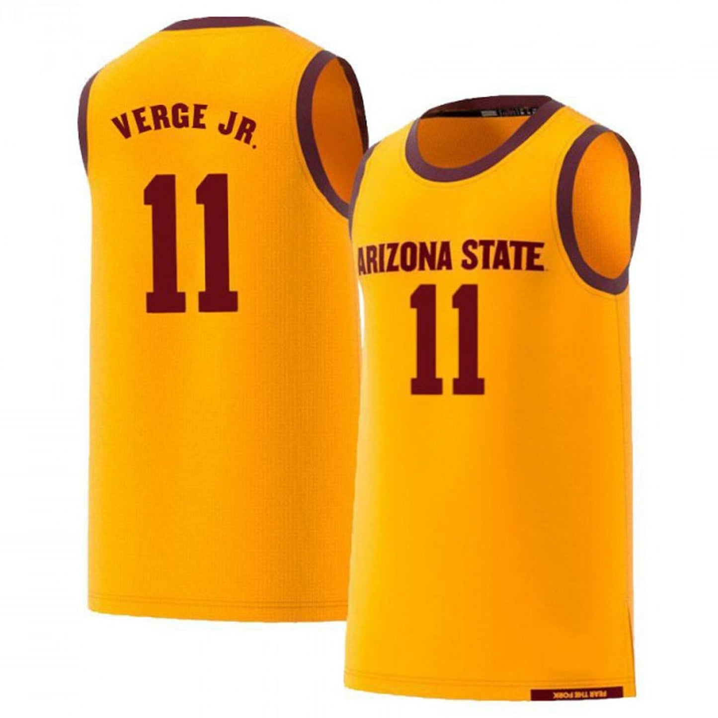 NCAAB Alonzo Verge Arizona State Sun Devils 11 Jersey
