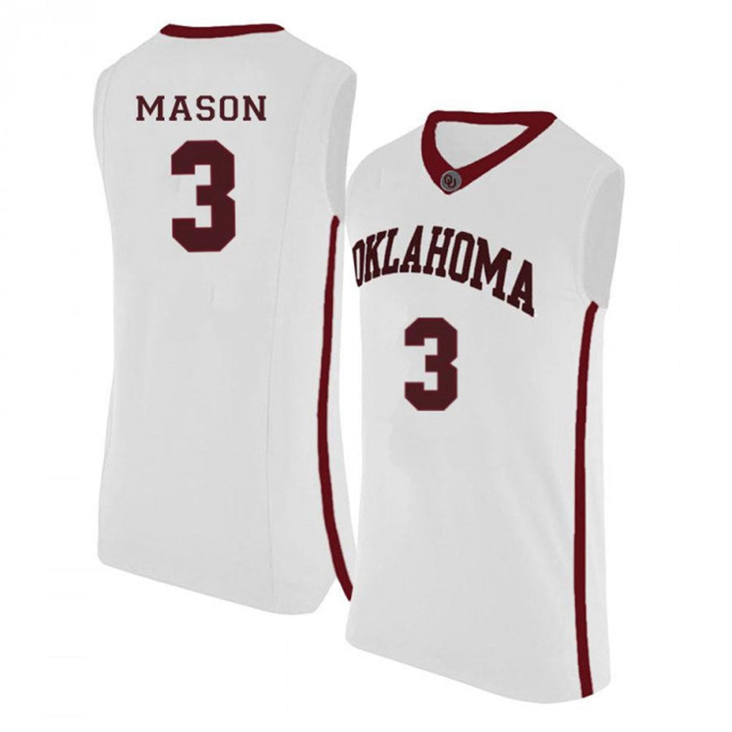 NCAAB Alston Mason Oklahoma Sooners 3 Jersey