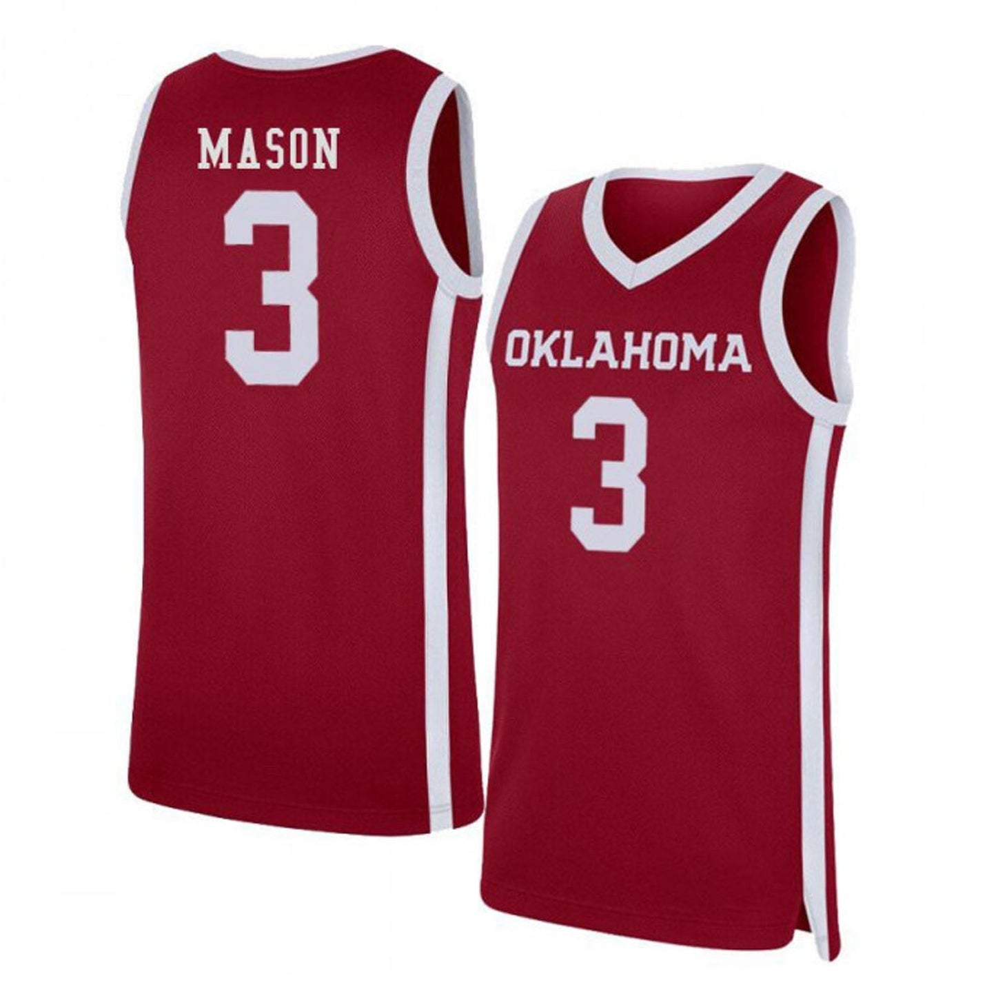 NCAAB Alston Mason Oklahoma Sooners 3 Jersey