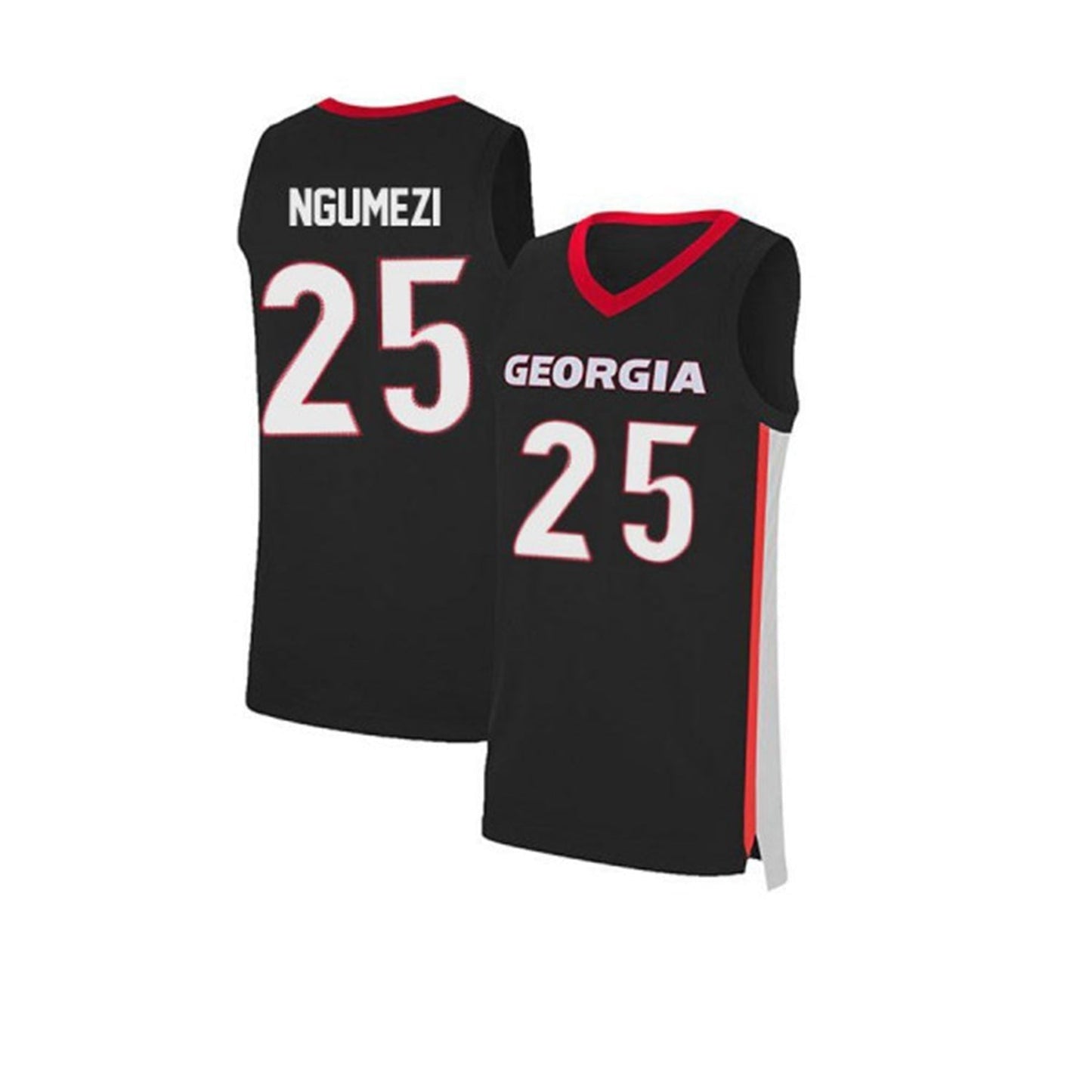 NCAAB Amanze Ngumezi Georgia Bulldogs 25 Jersey