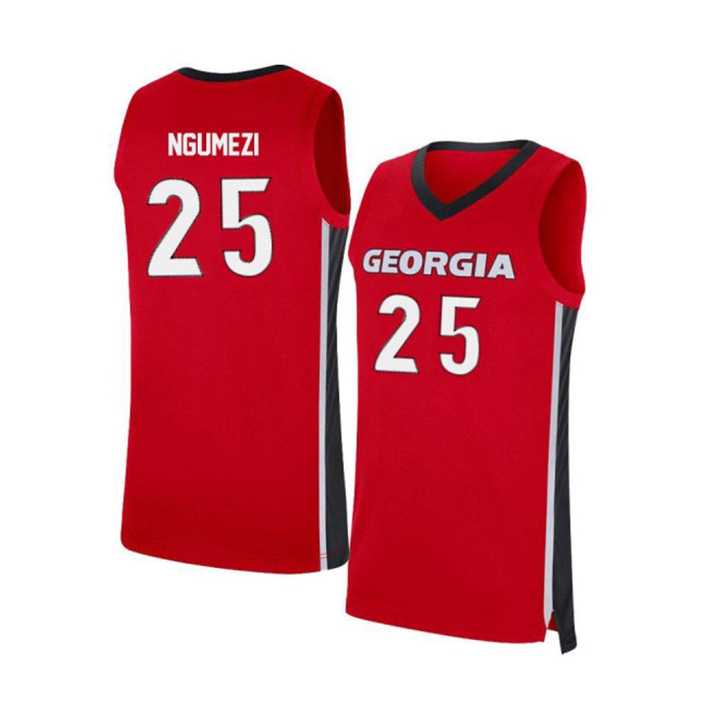 NCAAB Amanze Ngumezi Georgia Bulldogs 25 Jersey