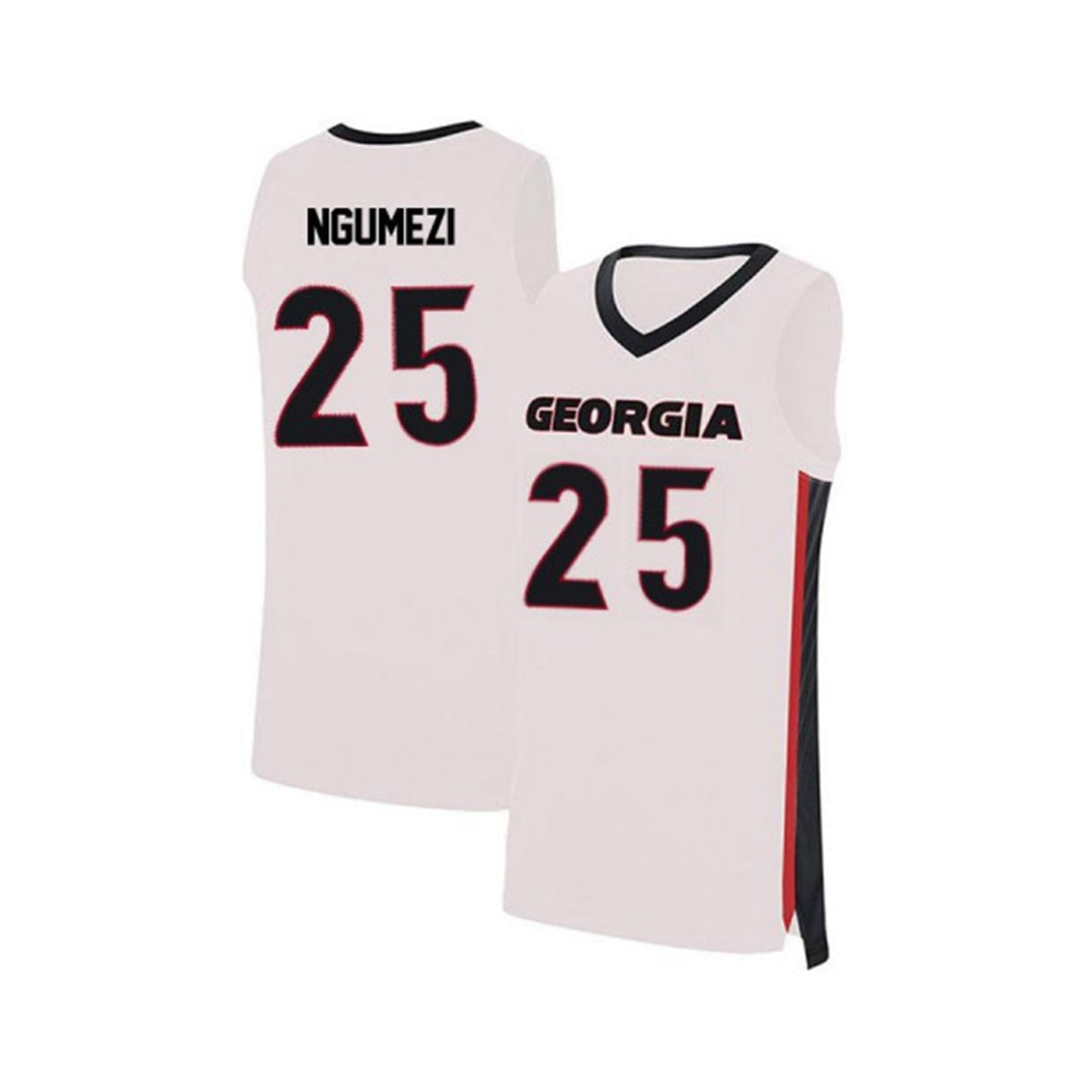 NCAAB Amanze Ngumezi Georgia Bulldogs 25 Jersey