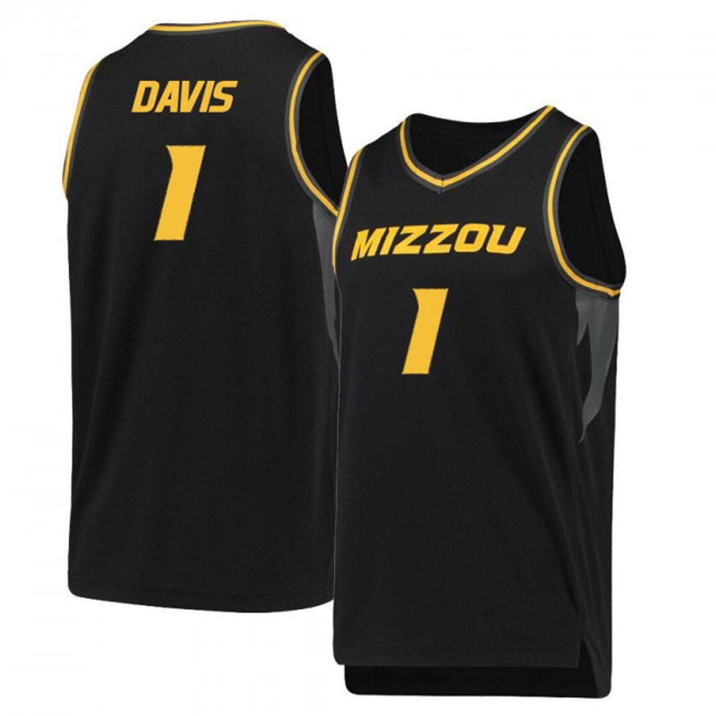 NCAAB Amari Davis Missouri Tigers 1 Jersey