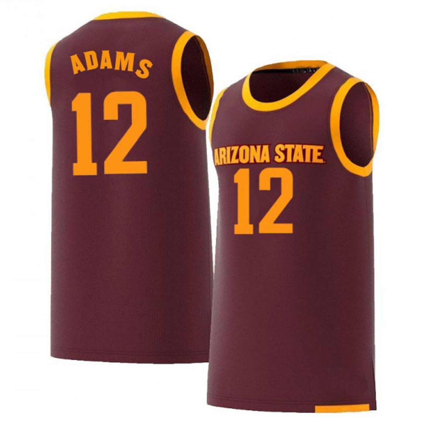 NCAAB Andre Adams Arizona State Sun Devils 12 Jersey