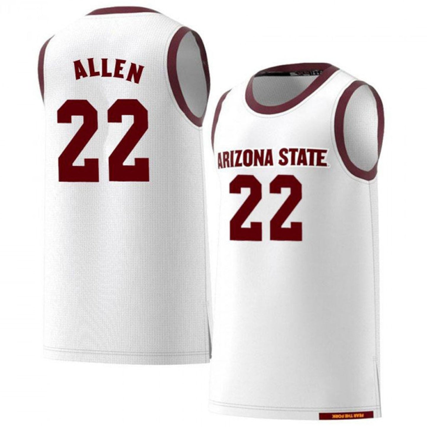 NCAAB Andre Allen Arizona State Sun Devils 22 Jersey