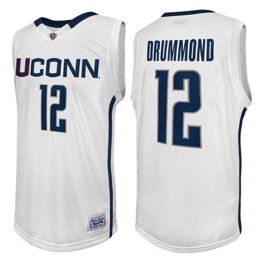 NCAAB Andre Drummond UCONN Huskies 12 Jersey