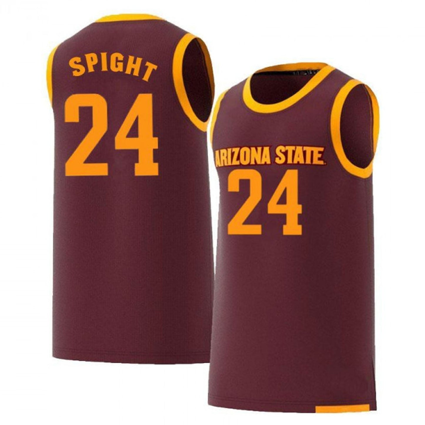 NCAAB Andre Spight Arizona State Sun Devils 24 Jersey
