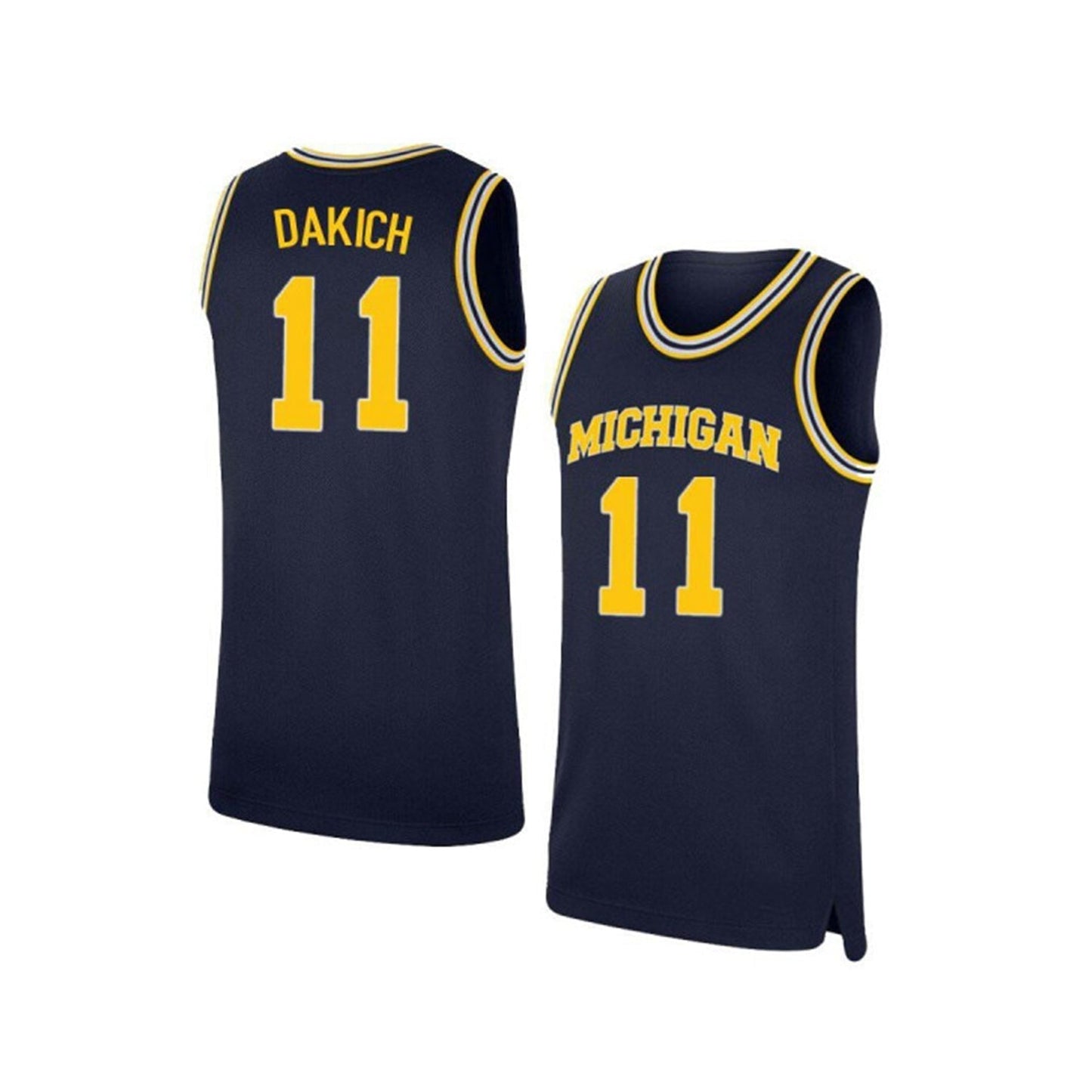 NCAAB Andrew Dakich Michigan Wolverines 11 Jersey