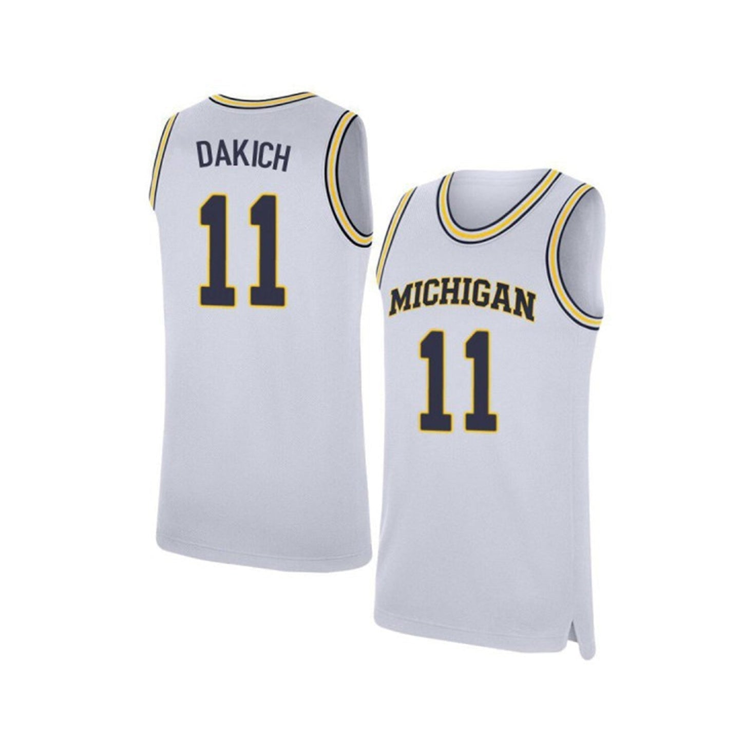 NCAAB Andrew Dakich Michigan Wolverines 11 Jersey