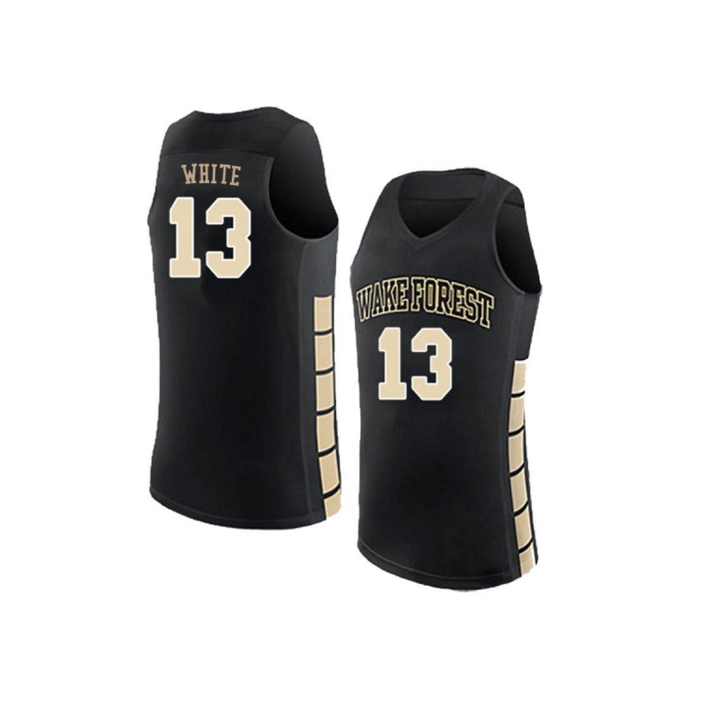NCAAB Andrien White Wake Forest Demon Deacons 13 Jersey