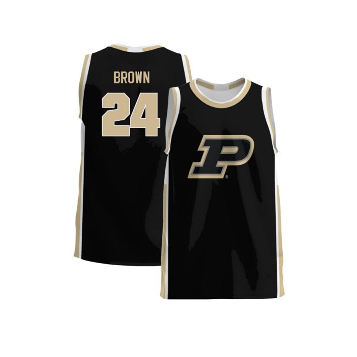 NCAAB Anfernee Brown Purdue Boilermakers 24 Jersey