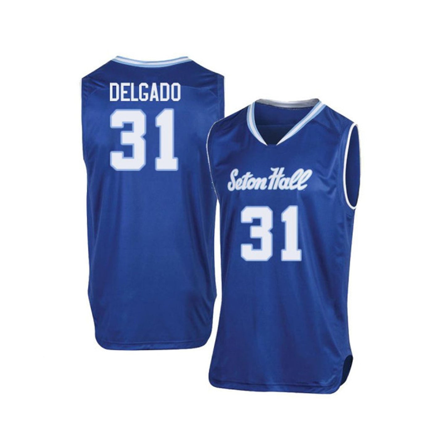 NCAAB Angel Delgado Seton Hall Pirates 31 Jersey