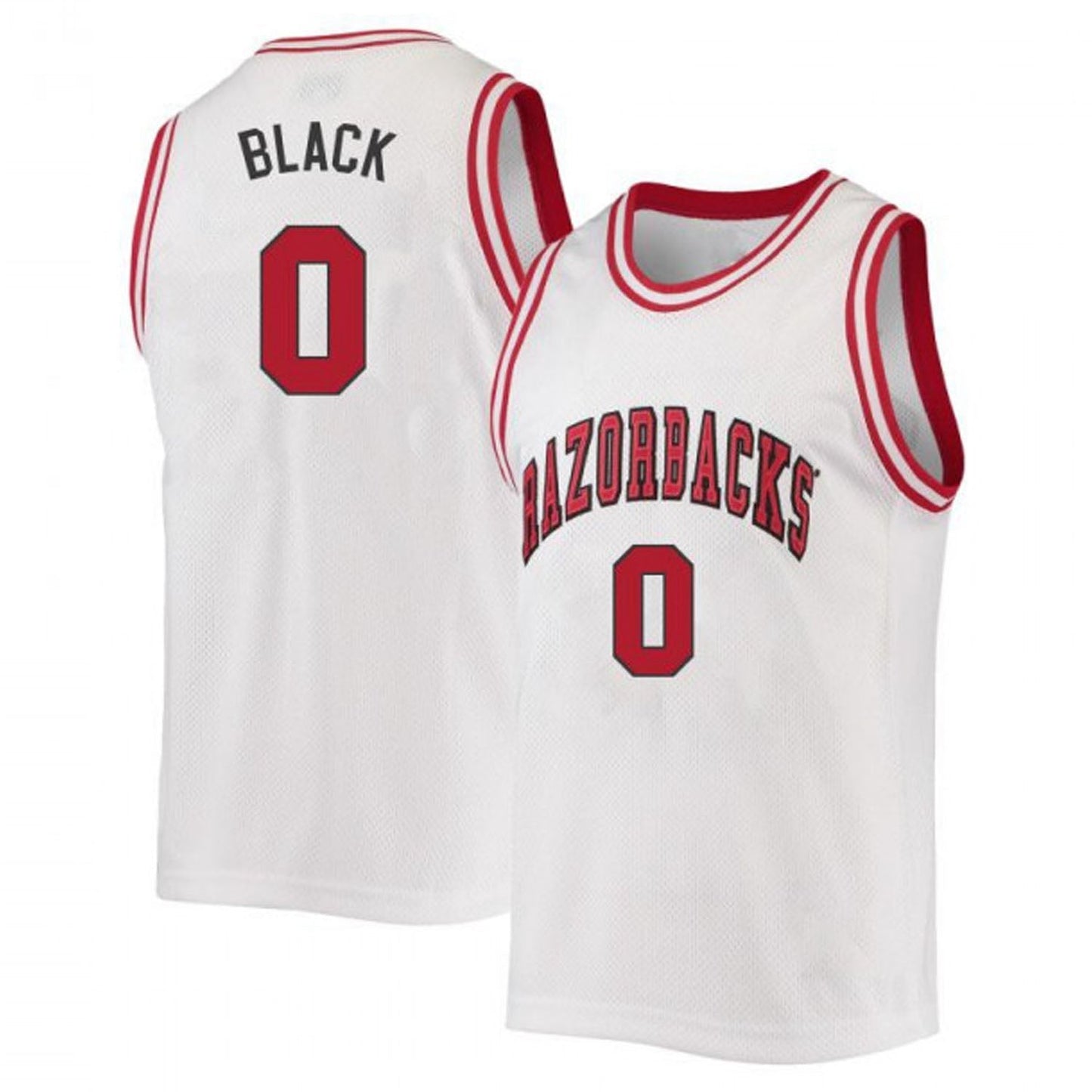 NCAAB Anthony Black Arkansas Razorbacks 0 Jersey