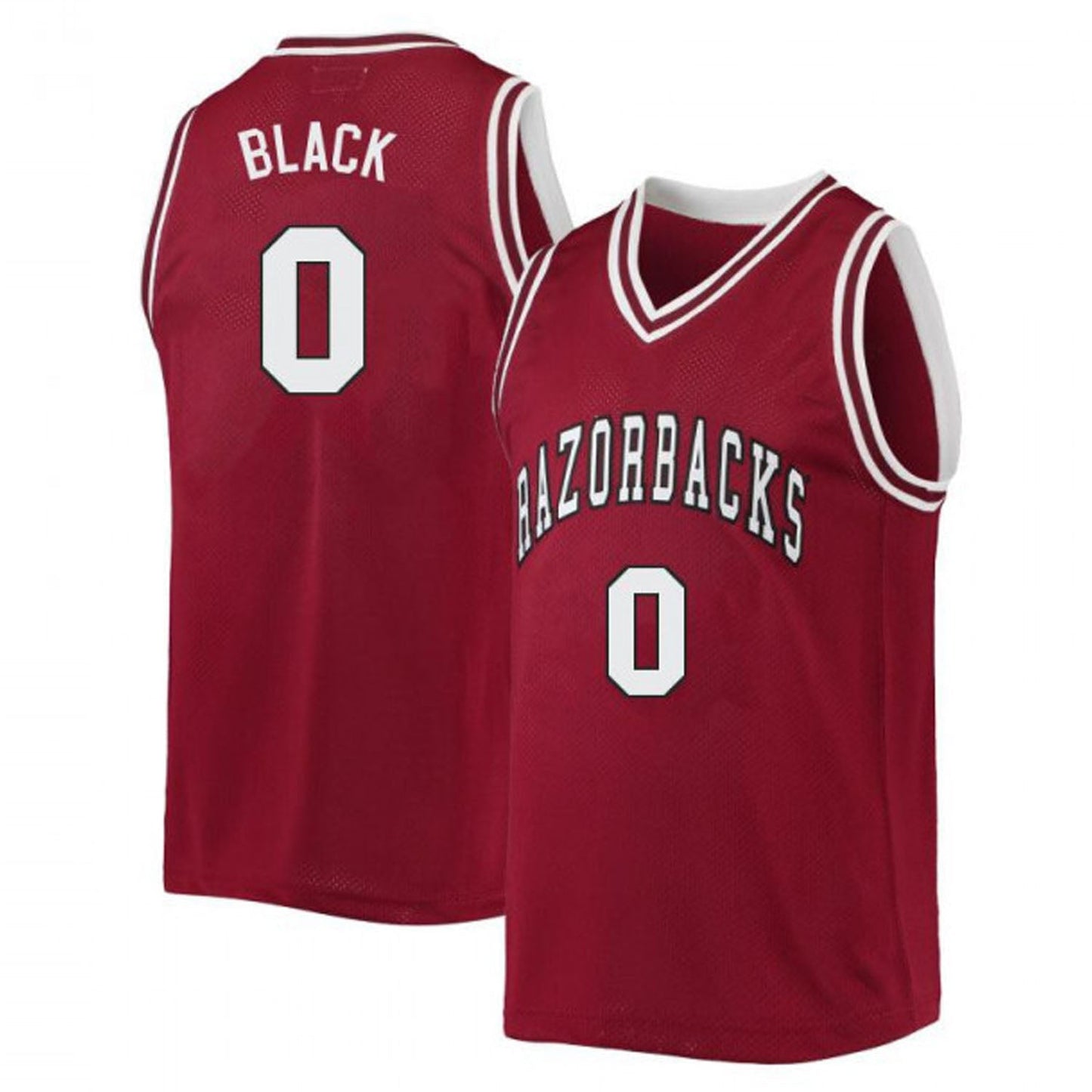 NCAAB Anthony Black Arkansas Razorbacks 0 Jersey