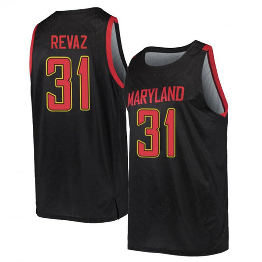 NCAAB Arnaud Revaz Maryland Terrapins 31 Jersey